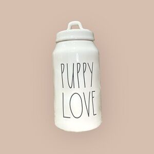 Rae Dunn PUPPY LOVE Canister